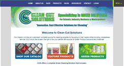 Desktop Screenshot of cleancutsolutions.com