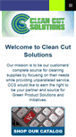 Mobile Screenshot of cleancutsolutions.com