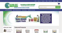 Desktop Screenshot of catalog.cleancutsolutions.com